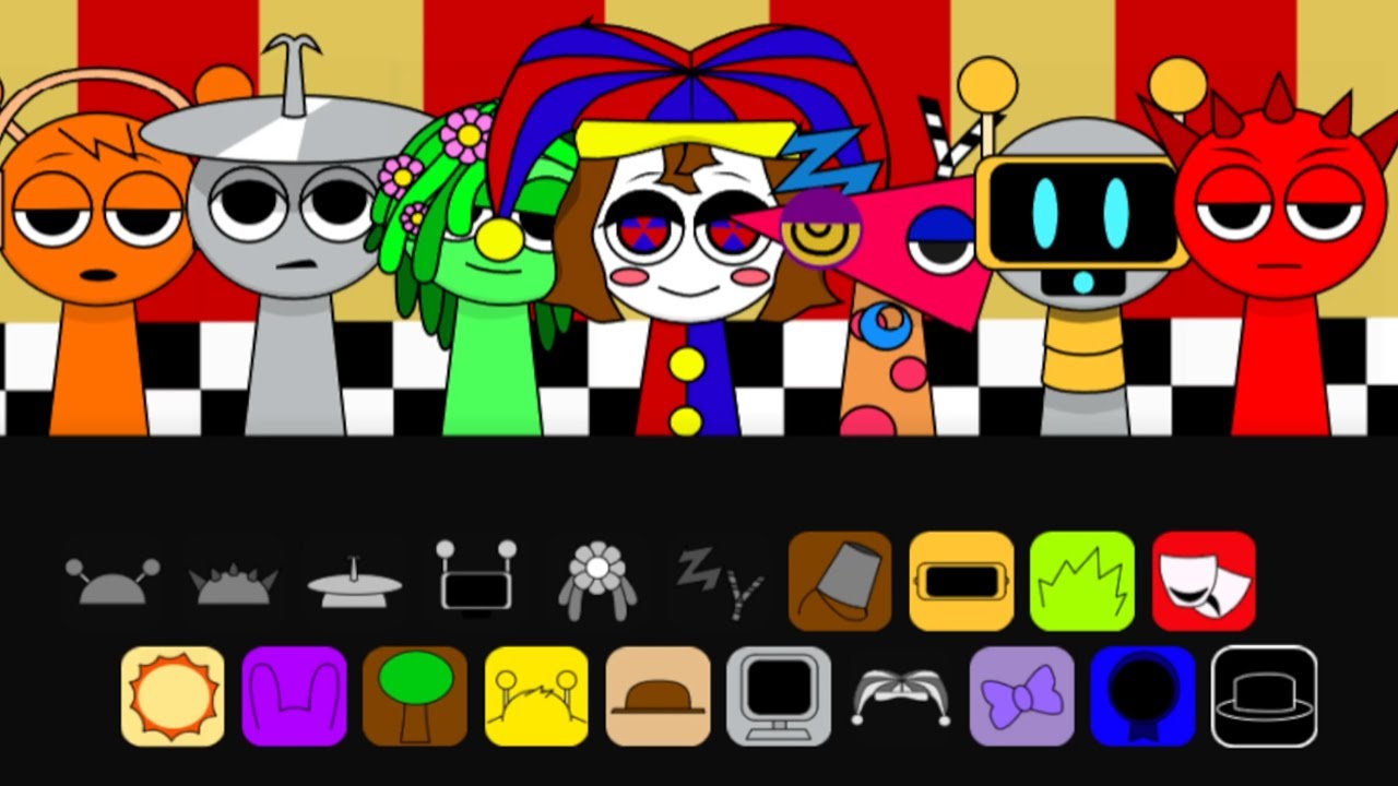 Incredibox - Digital Circus - Horror Versions - Sprunki Mods