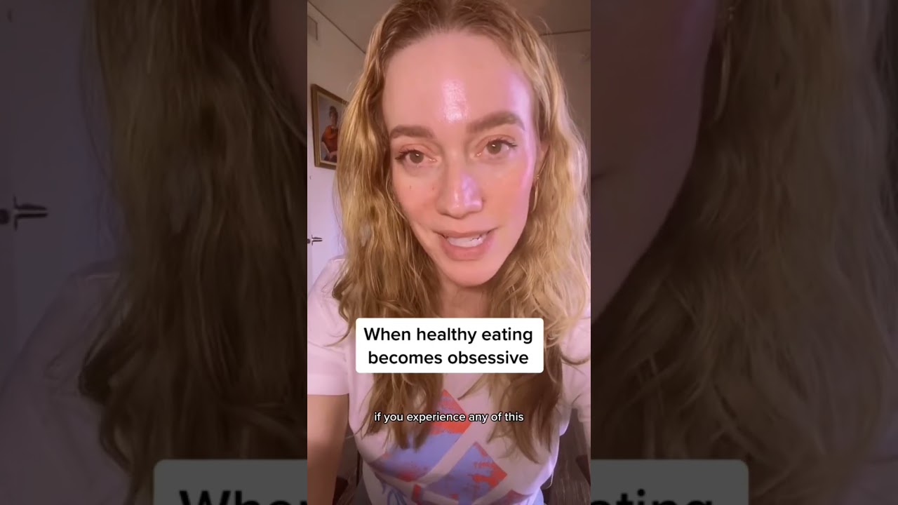 Dietitian talks-when heathy eating becomes obsessive!#edrecovery #orthorexia #dietculture #dietitian