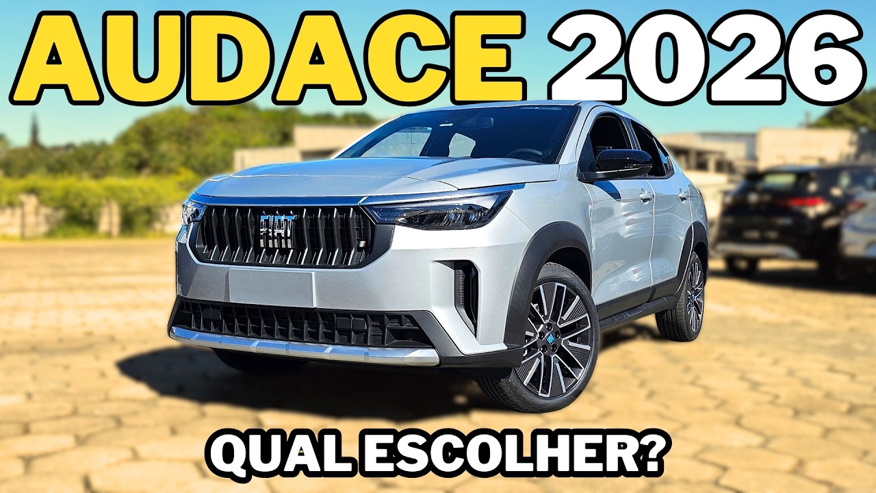 Fiat Fastback Audace 2026: Todos os Segredos da Versão Híbrida mais barata!