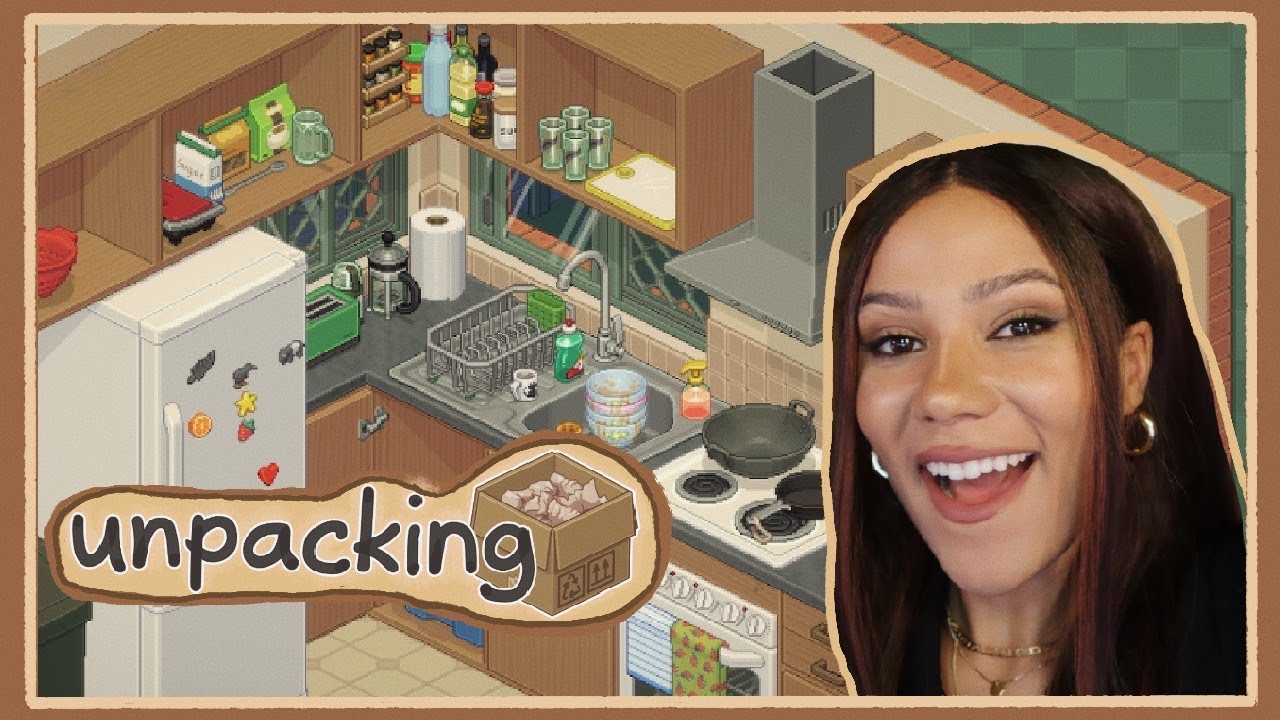 Trying Unpacking - cozy moving game!