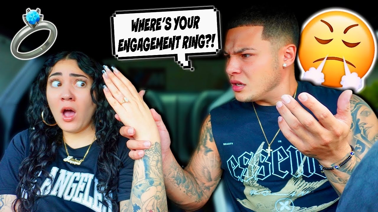 Wearing A DIFFERENT ENGAGEMENT RING To See If He Notices!!