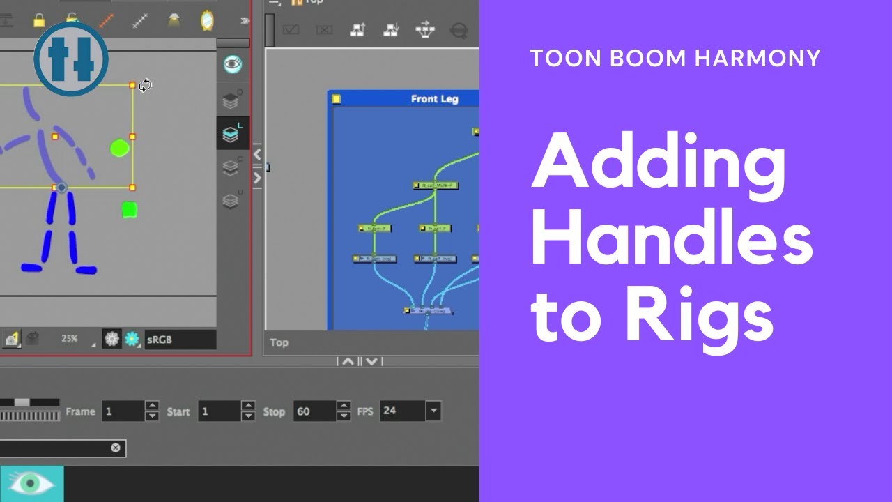 Toon Boom Harmony: Adding Handles to Rigs