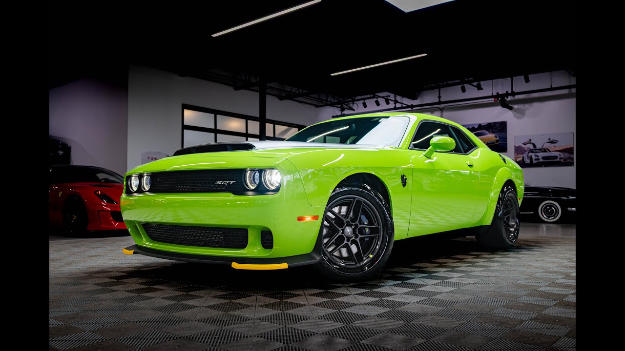 2023 Dodge Challenger SRT DEMON 170! Sublime Paint! Only 16 Miles! Bone Stock! Still in wrapper!