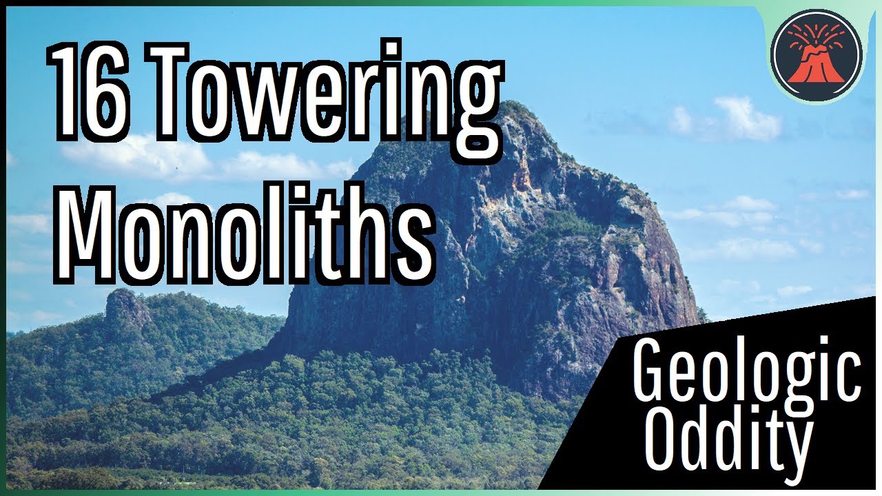 The Geologic Oddity in Australia; The Glass House Mountains