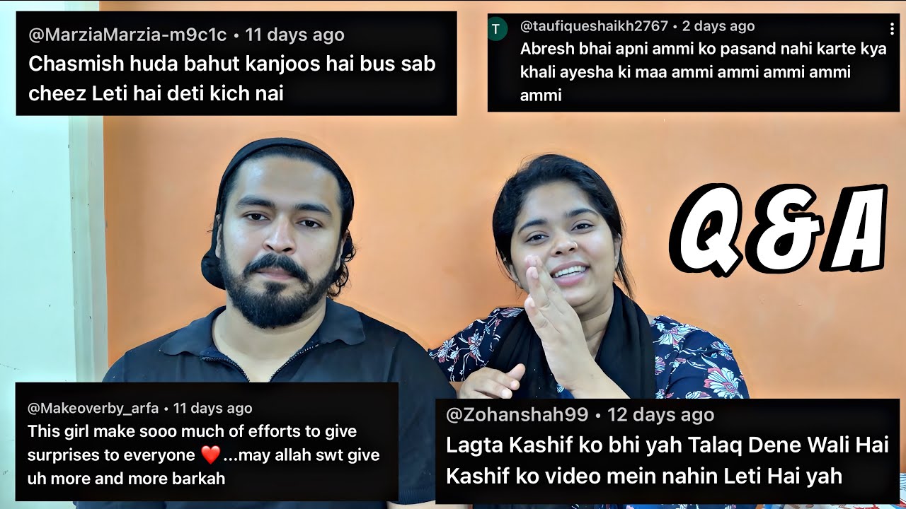 Lagta h Qashif ko divorce dene wali h 😡|| Abresh apni mummy ko pyaar nhi krta || Haifa & Qashif vlog