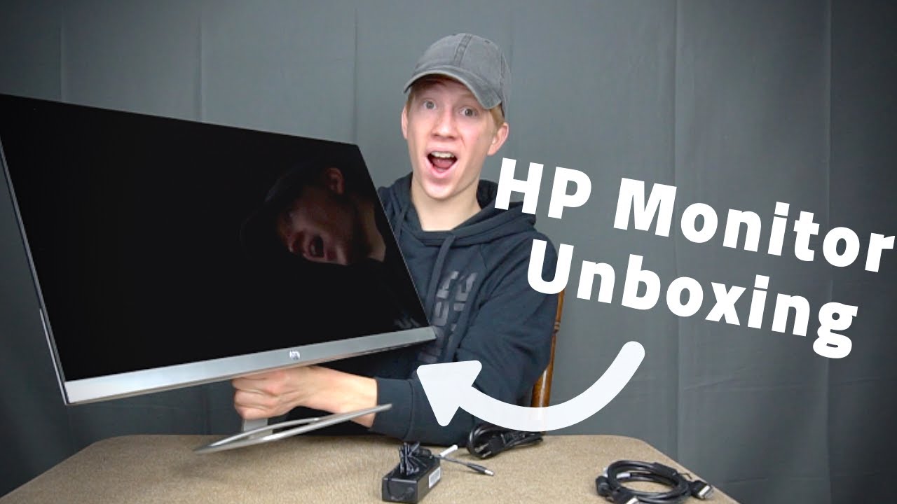 Распаковка и обзор 27-дюймового монитора HP &mdash; лучший монитор с разрешением 1080P