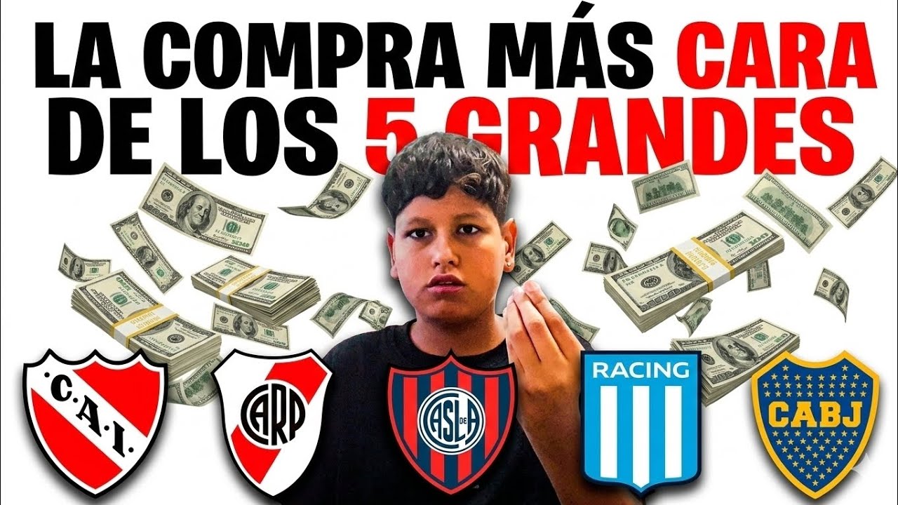La COMPRA Más CARA EN LA HISTORIA de los 5 GRANDES (Salva Académico)