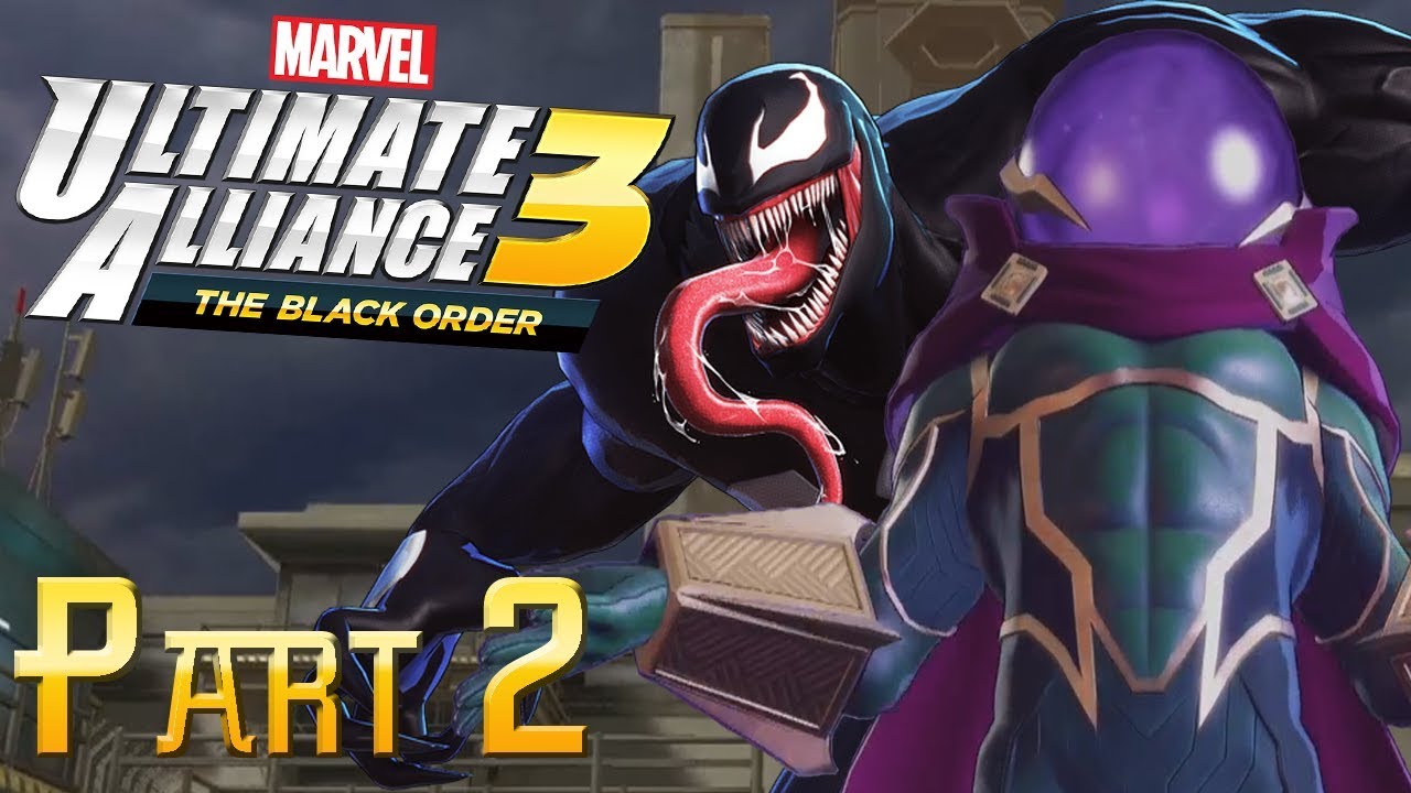 Marvel Ultimate Alliance 3 The Black Order Gameplay Walkthrough Part 2 The Raft! (Nintendo Switch)