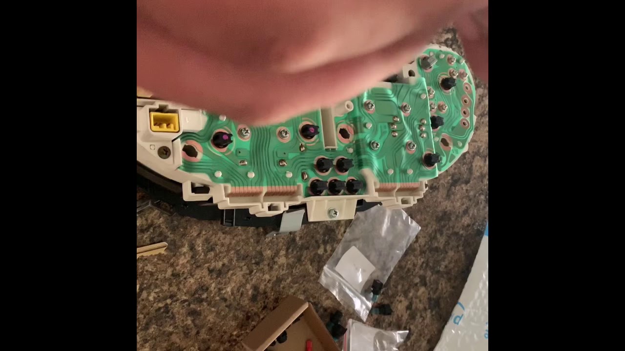 Honda delsol dash lights install