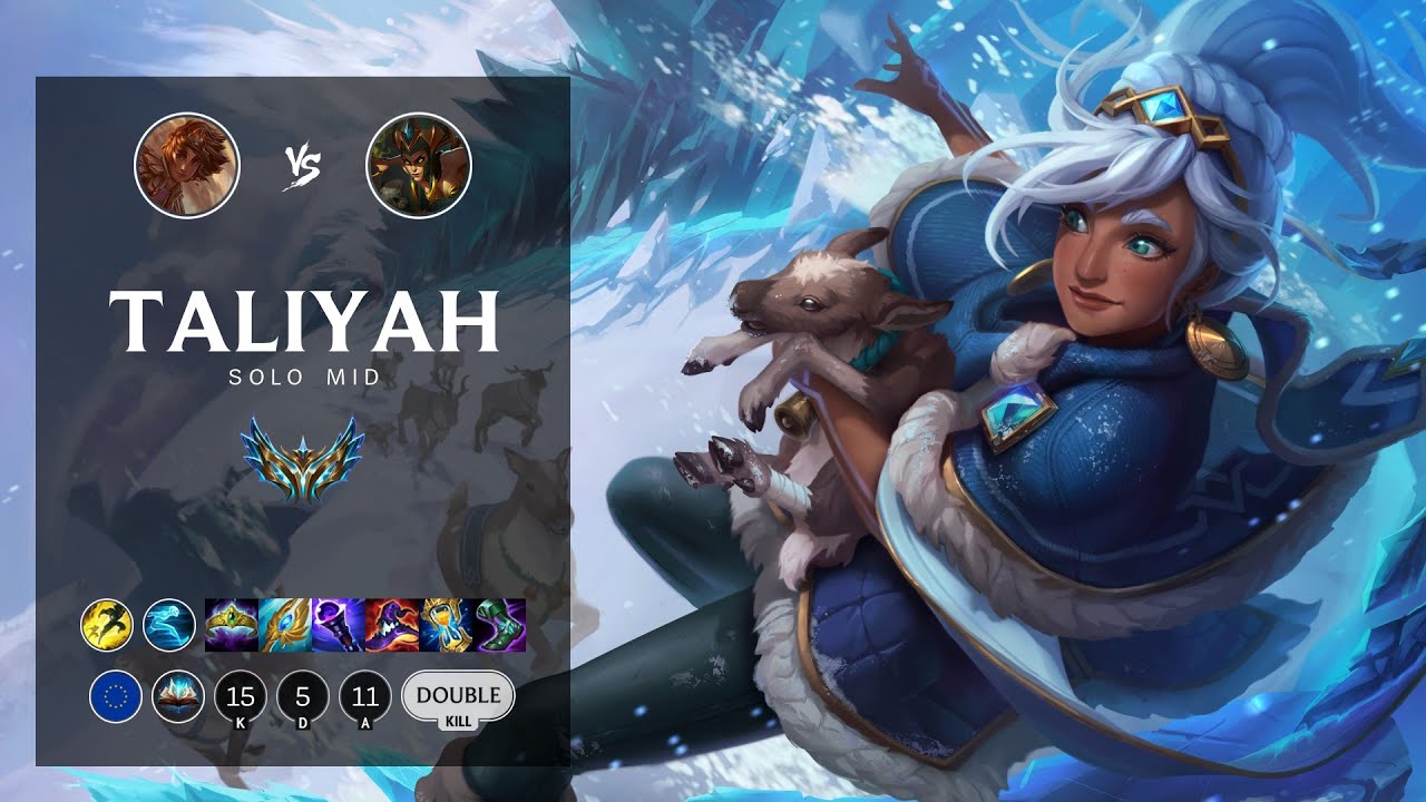 Taliyah Mid vs Cassiopeia - EUW Challenger Patch 12.11