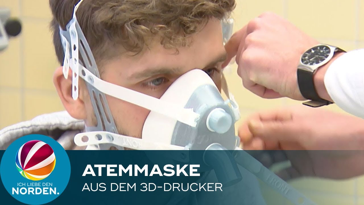 Atemmaske aus 3D-Drucker: Göttinger Medizinstudent gewinnt Ideenwettbewerb