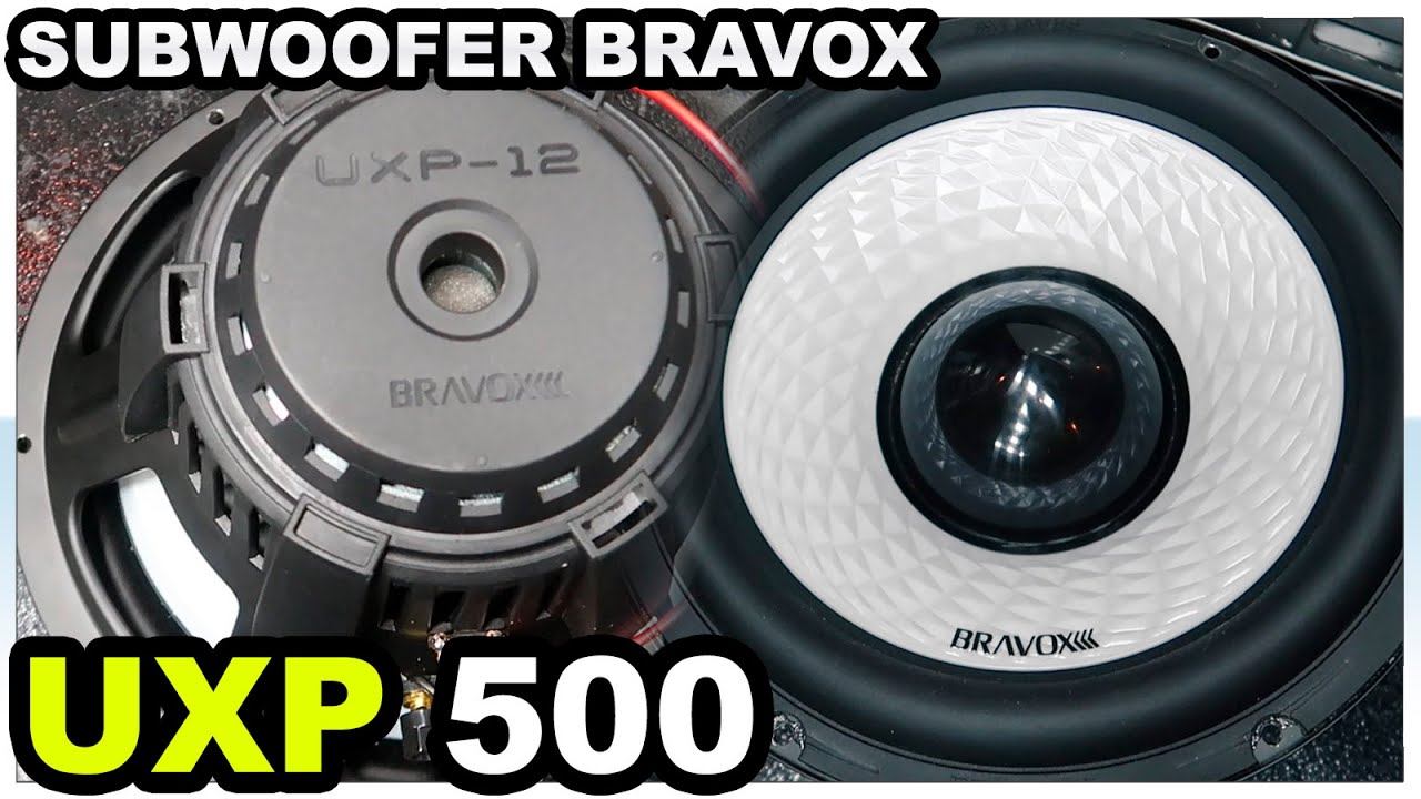Subwoofer Bravox UXP 500 RMS D2 12 Pol Review e Teste 2025