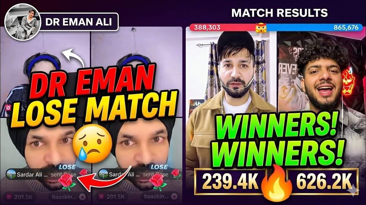 Dr eman vs mp and shakeel live match | W8 for 🔚