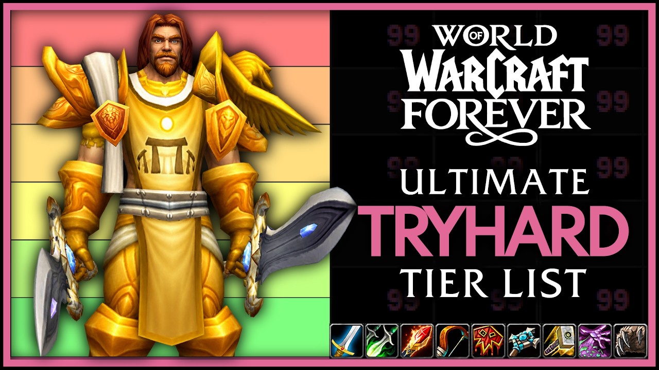 What's the SWEATIEST Class in WoW Forever? (PvE Tier List)