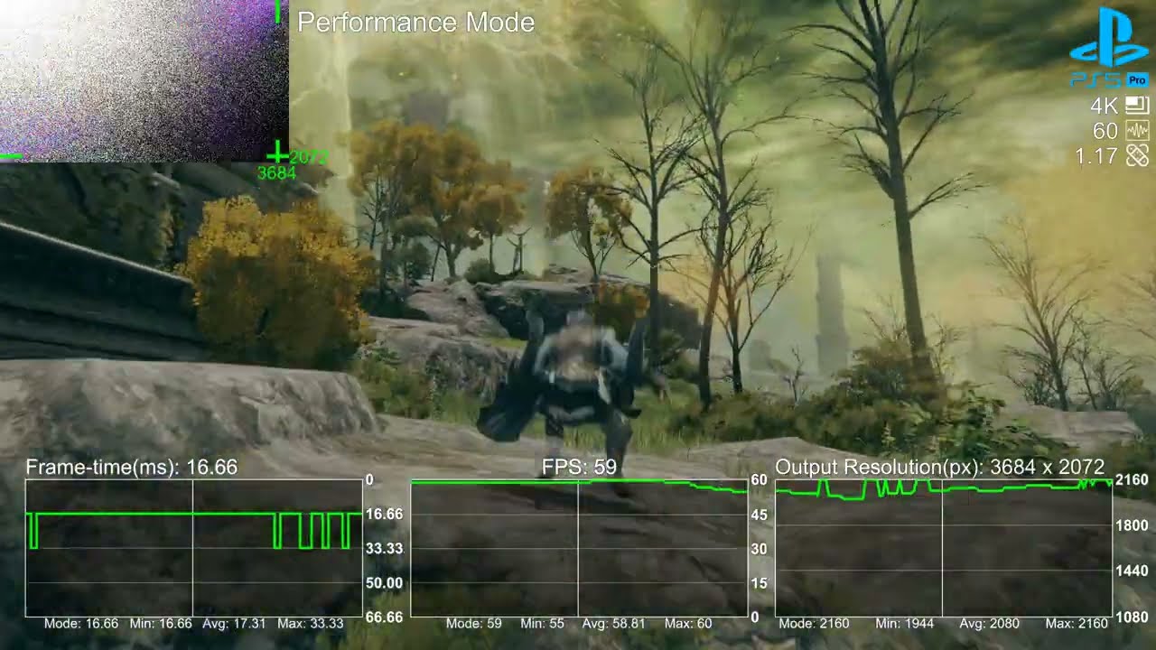 Elden Ring - PS5 PRO - Resolution and Performance - Patch 1.17