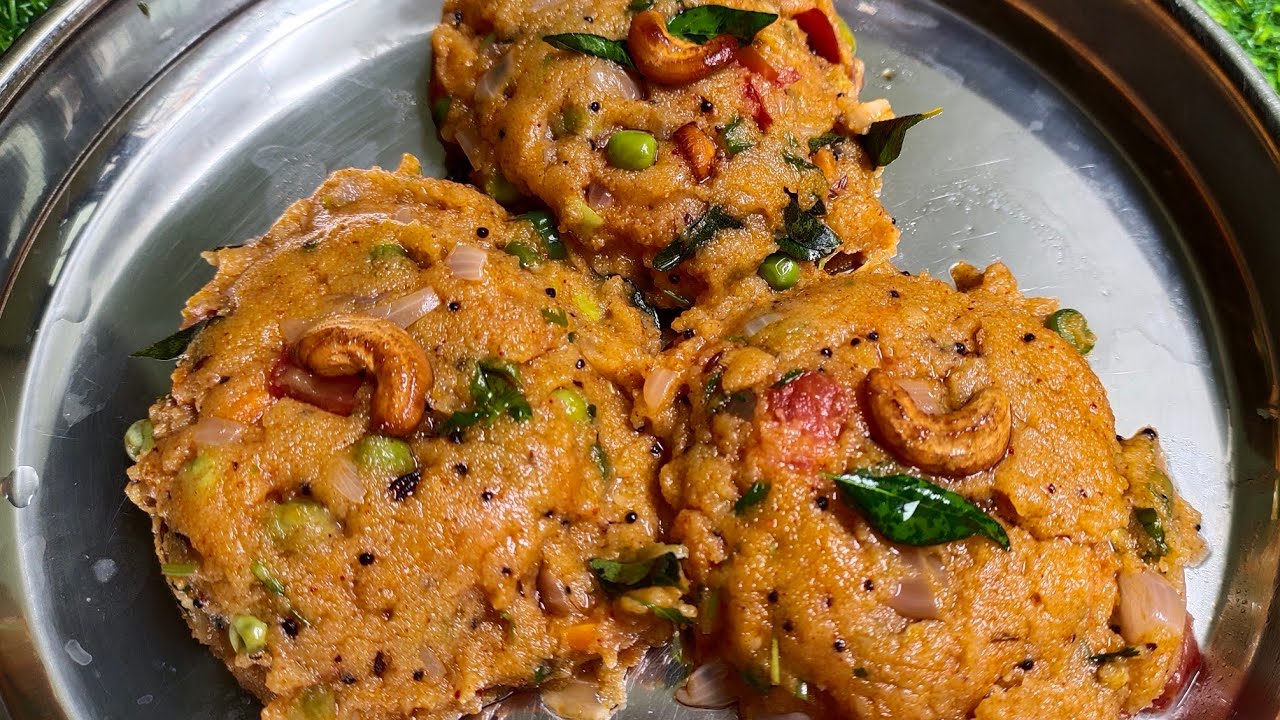 Quick And Easy Breakfast Recipe | Restaurant Style Khara Bath Recipe