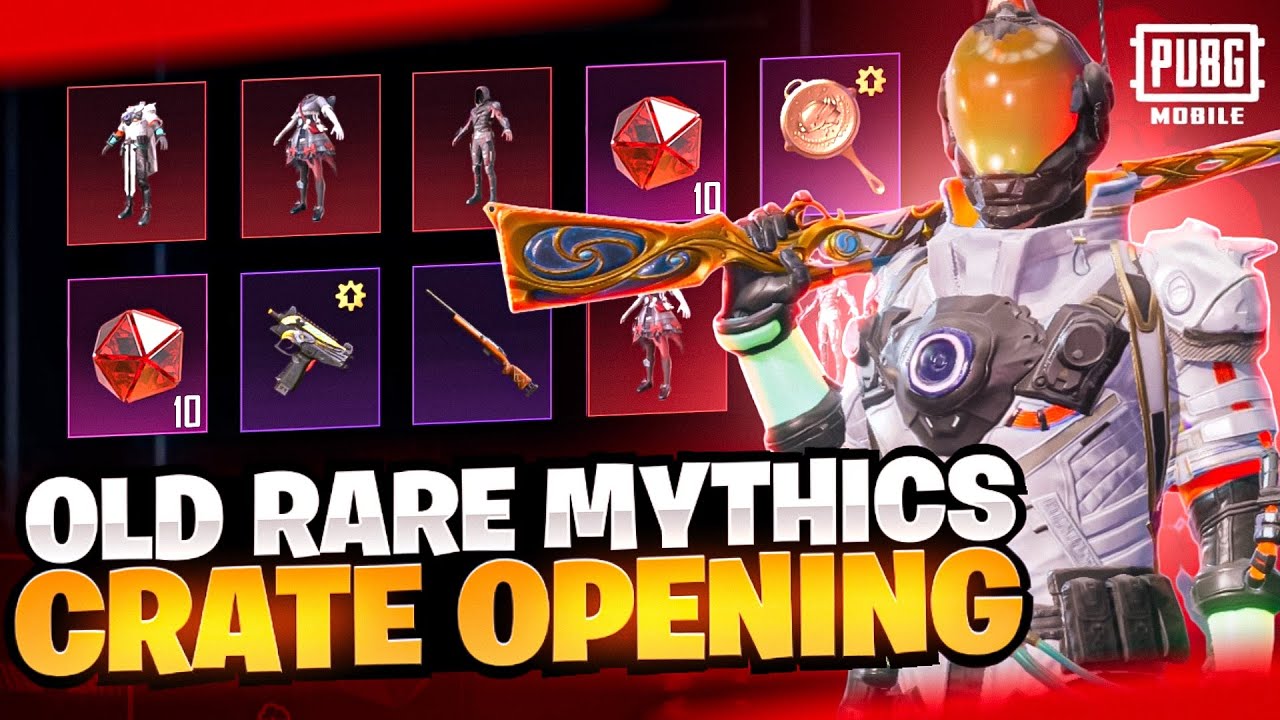 😱MYTHIC FORGE OLD RARE MYTHICS CRATE OPENING | 10 FREE CRYSTALS