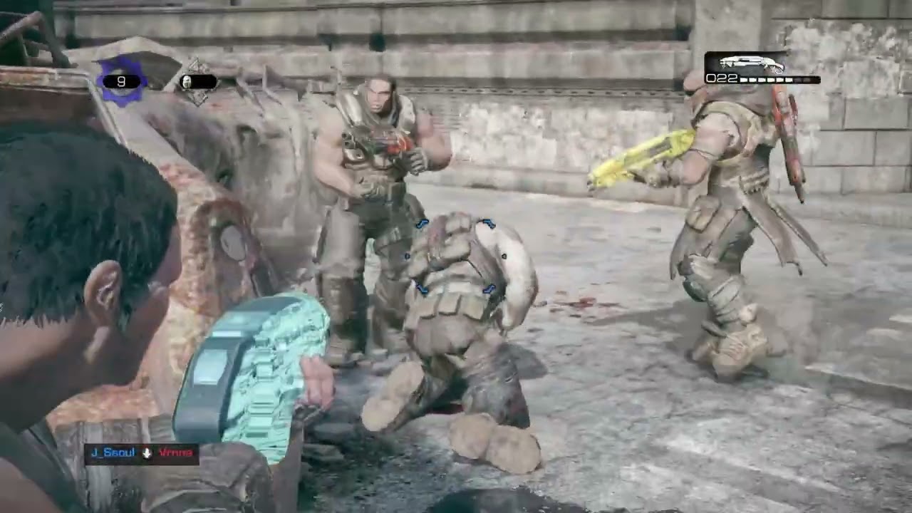 THE SNIPER IS INSANELY OVERPOWERED - GEARS OF WAR RELOADED