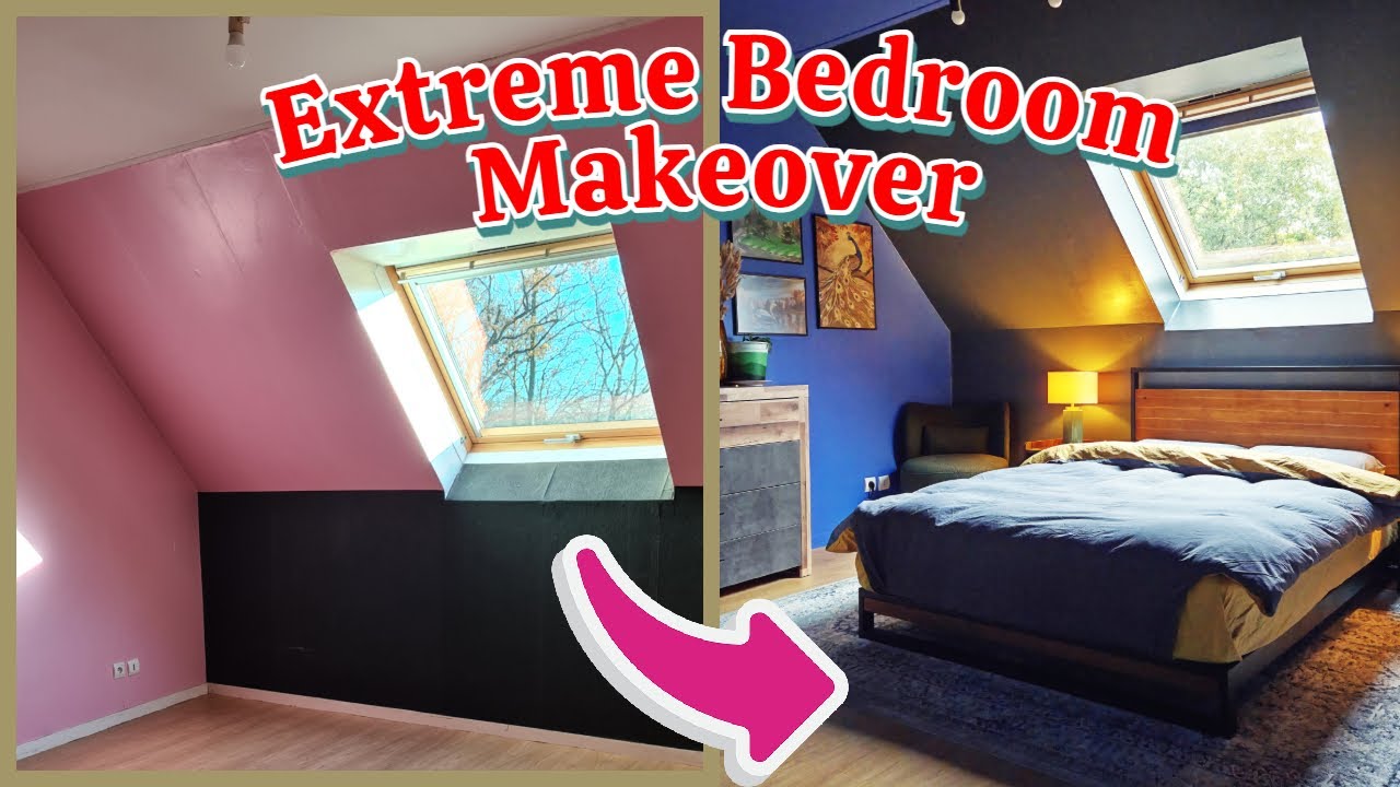 Extreme Bedroom Makeover | From Pink Mess to Peaceful Sanctuary