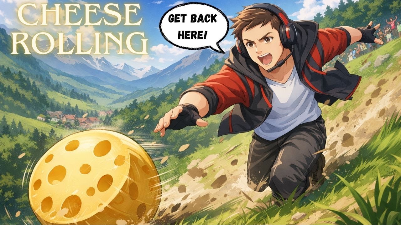 This Video was not planned - CHEESE ROLLING /The Hunter
