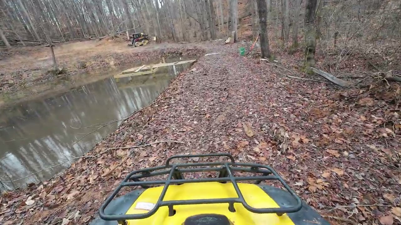 Putting through the woods