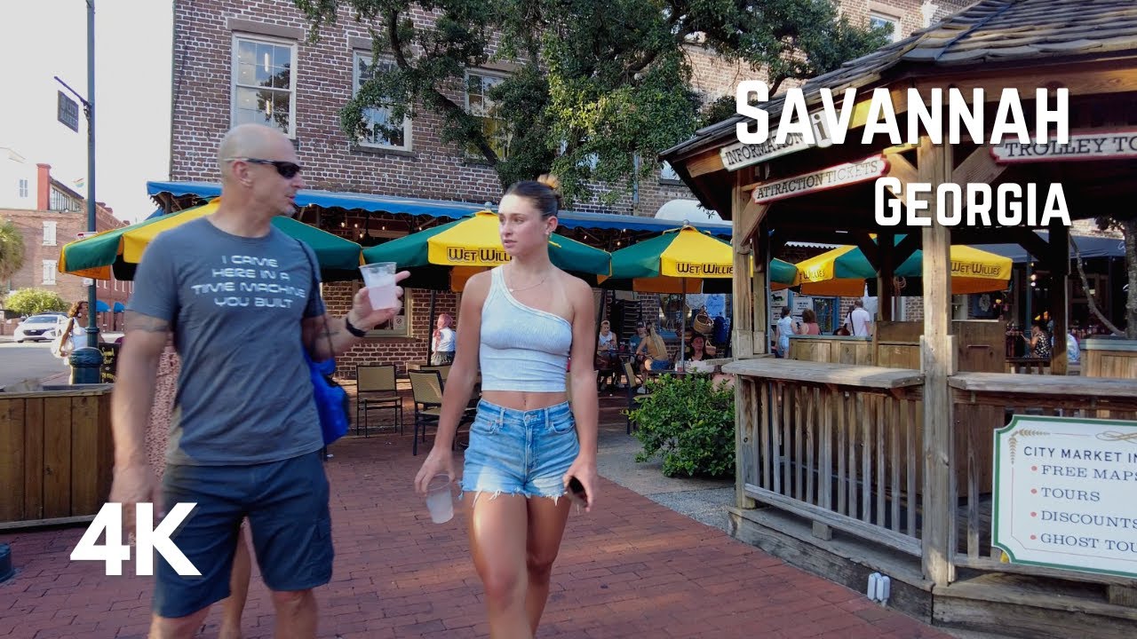 Savannah, Georgia | Virtual Travel Tour | 4K