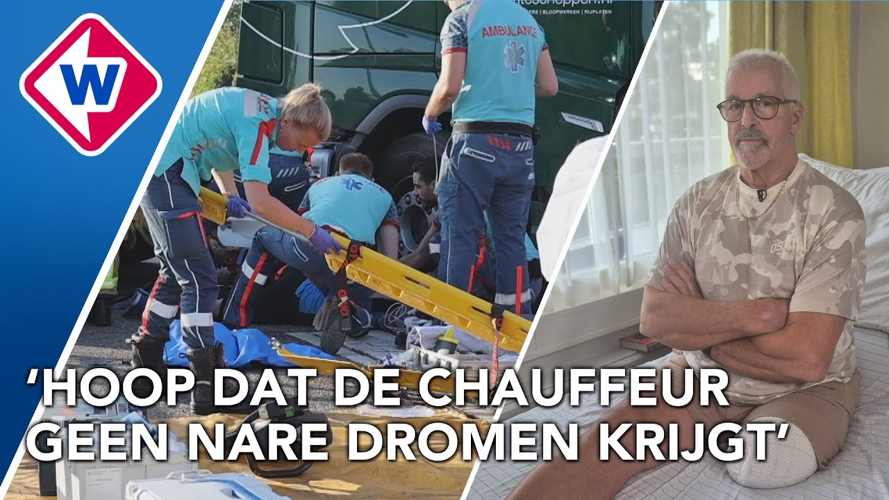 Ton (78) moet been missen na vrachtwagenongeluk, neemt chauffeur niets kwalijk