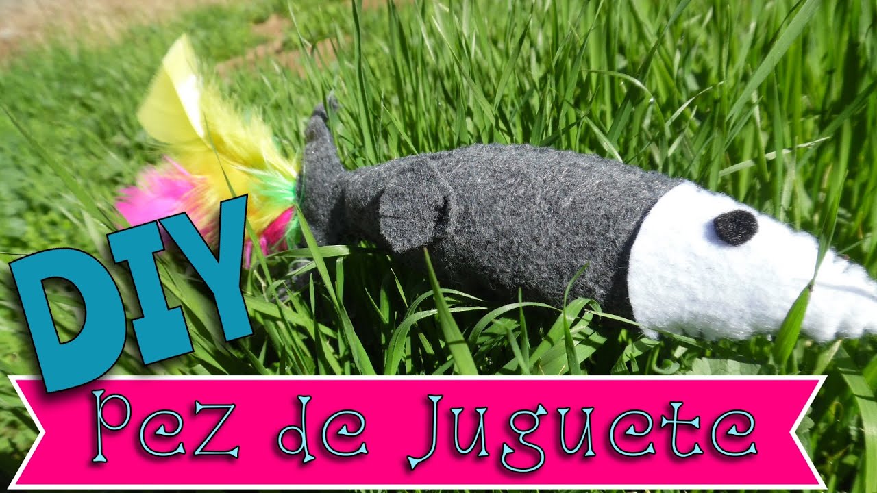 DIY Pez de Juguete para gato