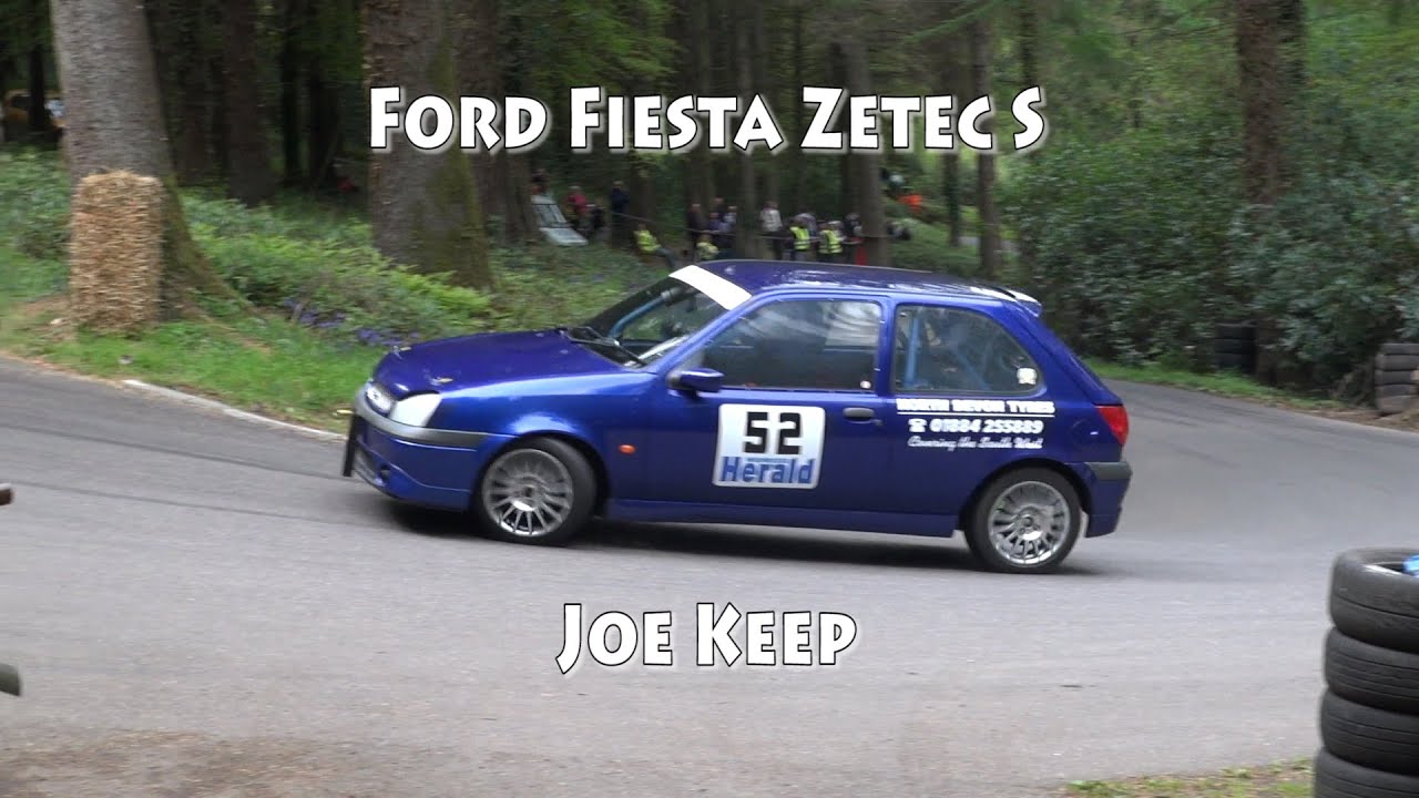Ford Fiesta Zetec S at Wiscombe Park Speed Hillclimb May 2015 Joe Keep