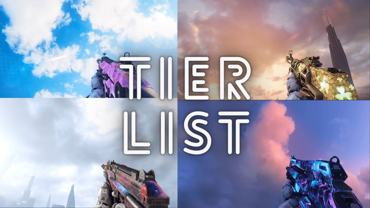 The most ACCURATE Call of Duty Black Ops 3 Weapons Tier List