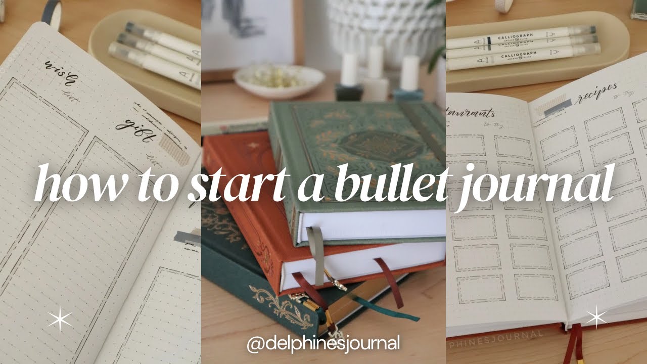 Tips to start bullet journaling in 2026