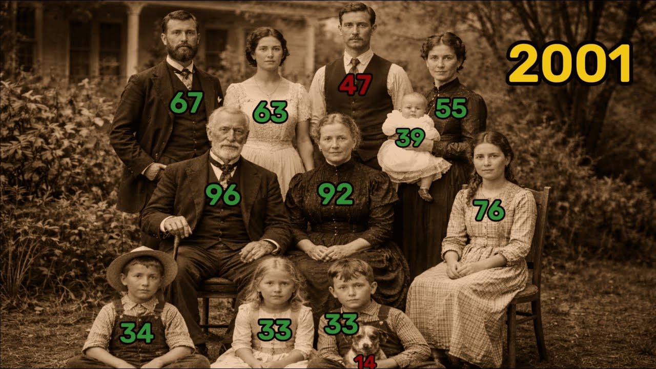 American Family of the 1800s I Generational Timeline