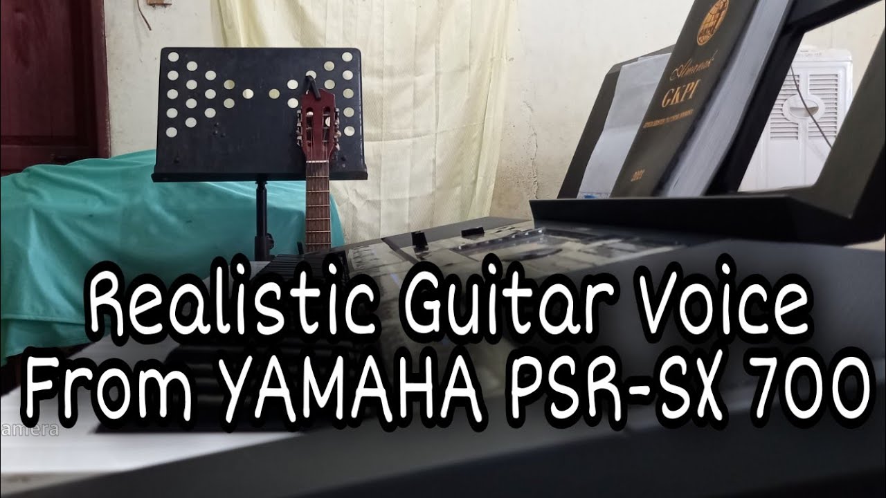 Suara gitar dari piano keyboard || Yamaha PSR-SX 700 ||