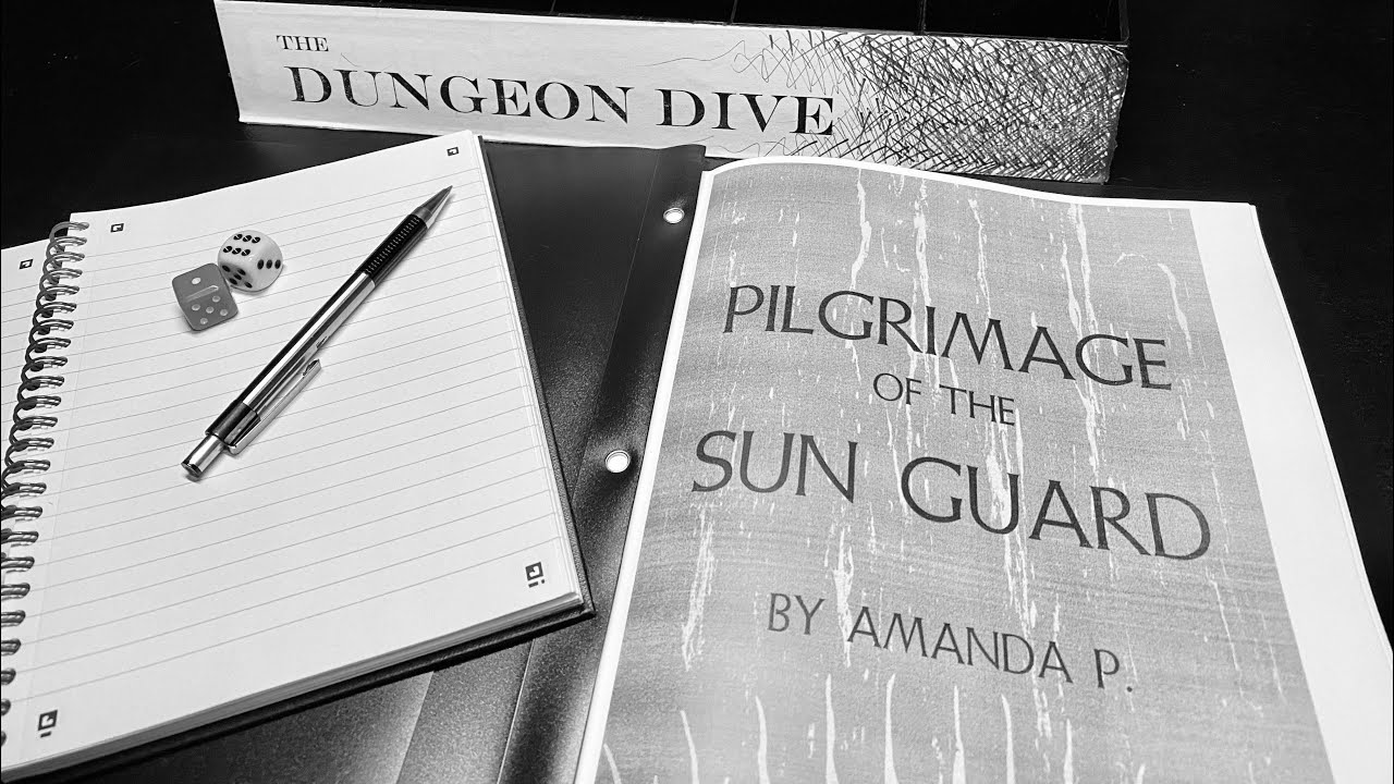 Pilgrimage of the Sun Guard - a journaling / solo-RPG from Amanda P.