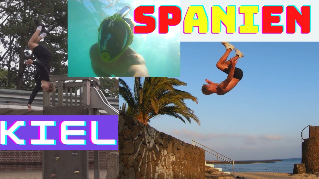 Ab nach Spanien! | Lucas auf Lanzarote, Mari in Kiel | Parkour Edit