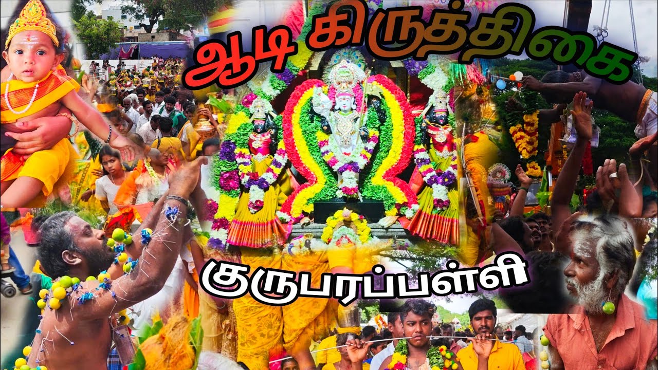 ஆடி கிருத்திகை திருவிழா 📈kurubarappalli viral குருபரபள்ளி aadi kiruthigai காவடி #முருகன் பக்தர்கள் 