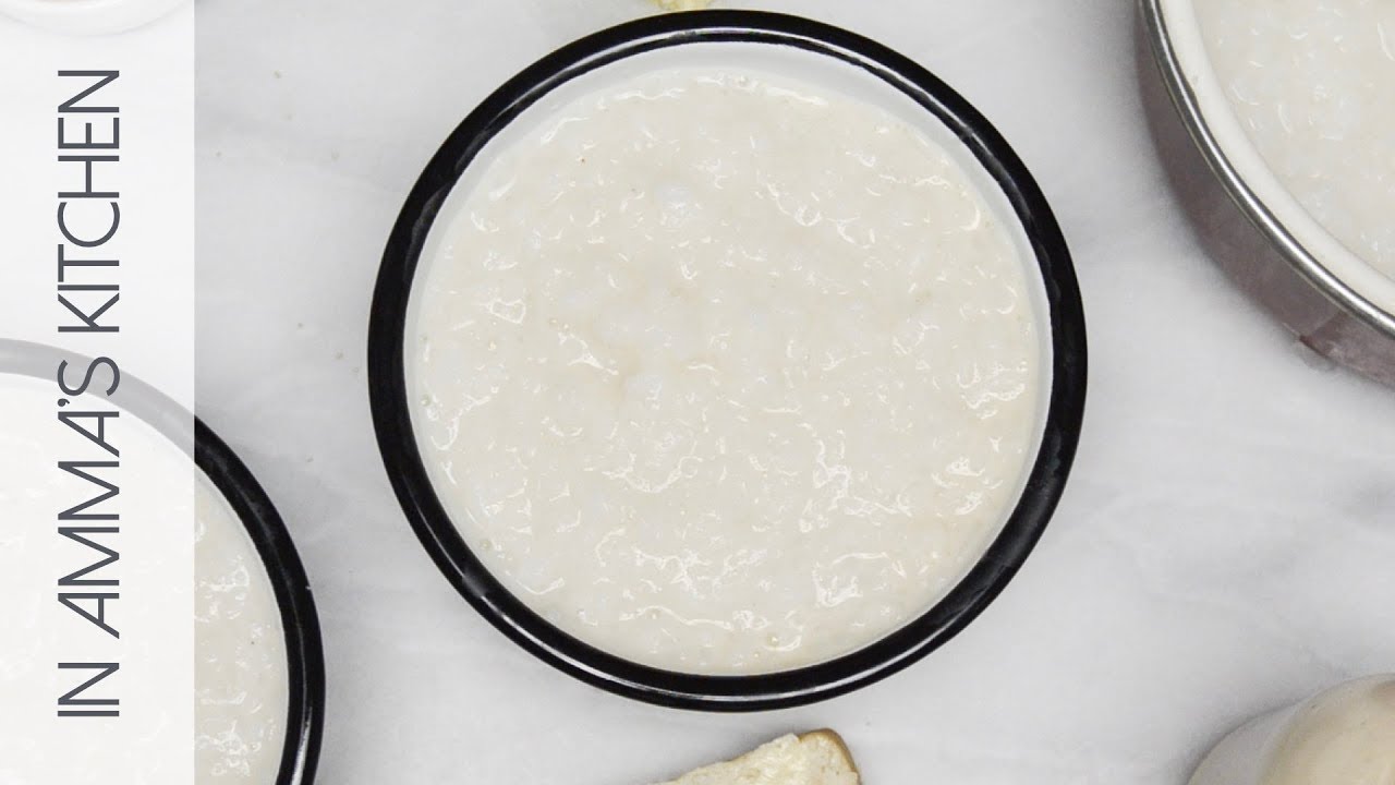 Рецепт ганской рисовой воды (рисовой каши)