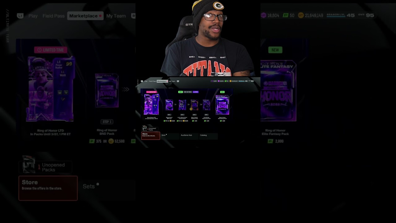 WE GOT 4 FREE 98 OVR CARDS #madden #madden25 #mut25 #shorts