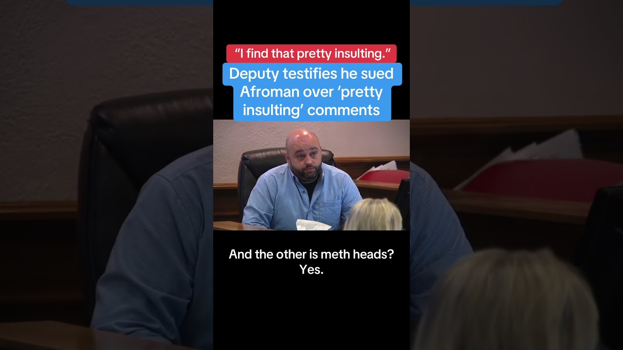Deputy Testifies He Sued Afroman Over &lsquo;Pretty Insulting&rsquo; Comments