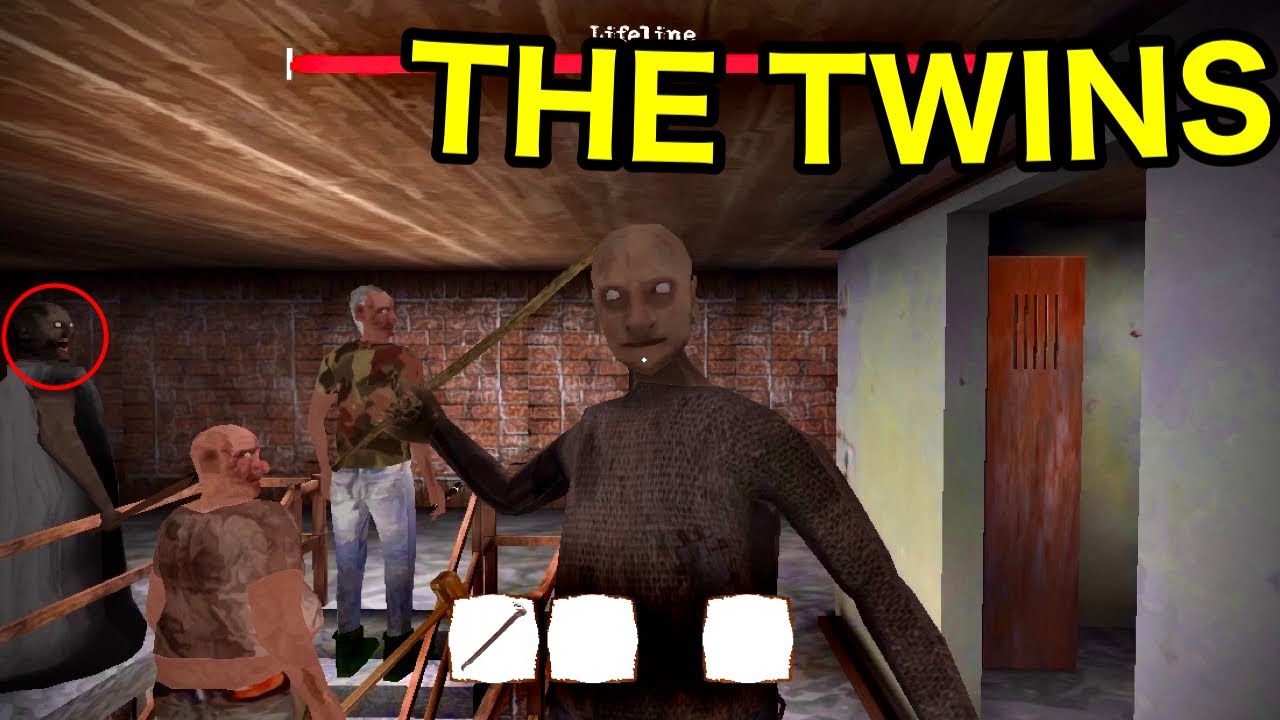 The Twins All New Characters JumpScares | New Update Version 1.1 | Granny And Grandpa Added