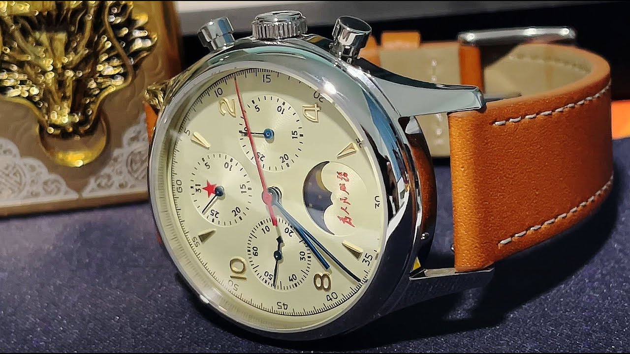 SEAKOSS - Seagull 1963 Moon Phase Chronograph