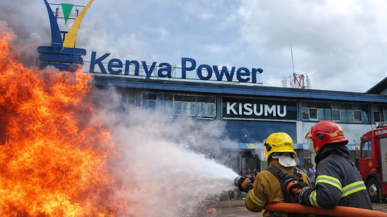 KPLC KISUMU FIRE DRILL | Kenya Power And Lightning 