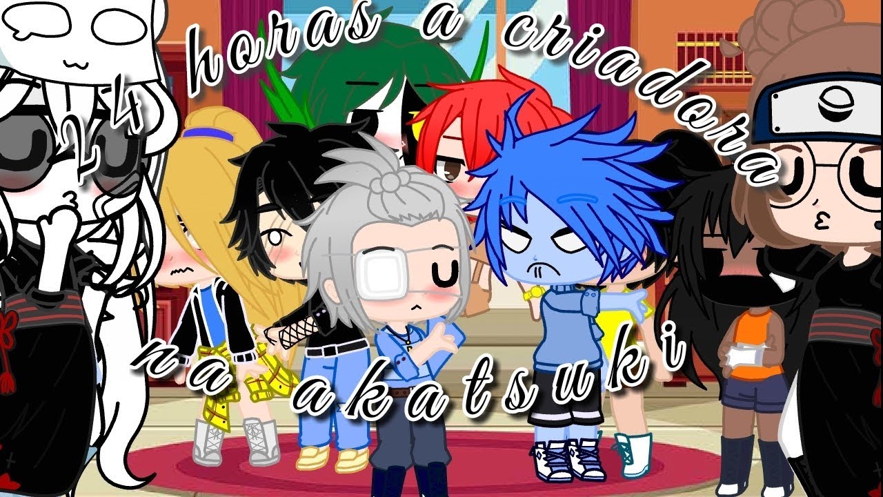 24 horas a criadora na akatsuki~||gacha club||~{canal da participante na descrição}~