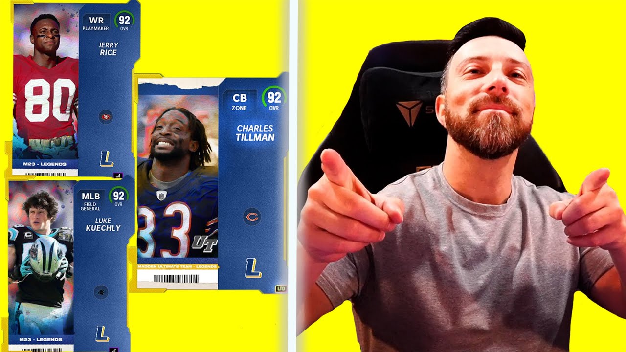 2 FULL LEGENDS PULLS! THE BEST WR IN MADDEN ?
