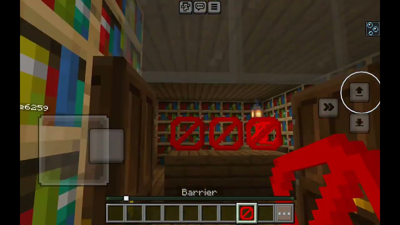 Playing and showing my Minecraft doors world.