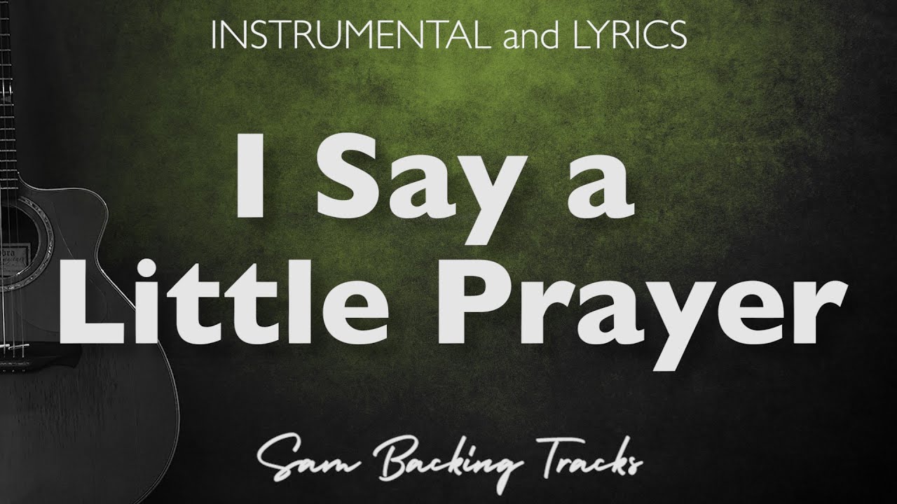 I Say a Little Prayer - Lianne La Havas (Acoustic Karaoke)