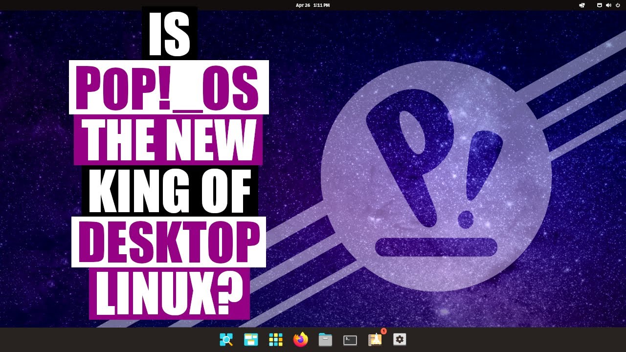 Первый взгляд на Pop!_OS 22.04 LTS