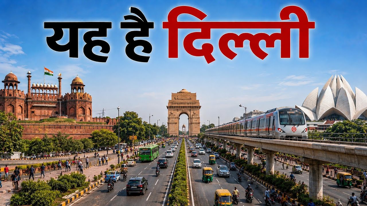 THIS IS DELHI 🇮🇳 | The Capital Of India | Full Hindi Documentary | Rastogi Yatra