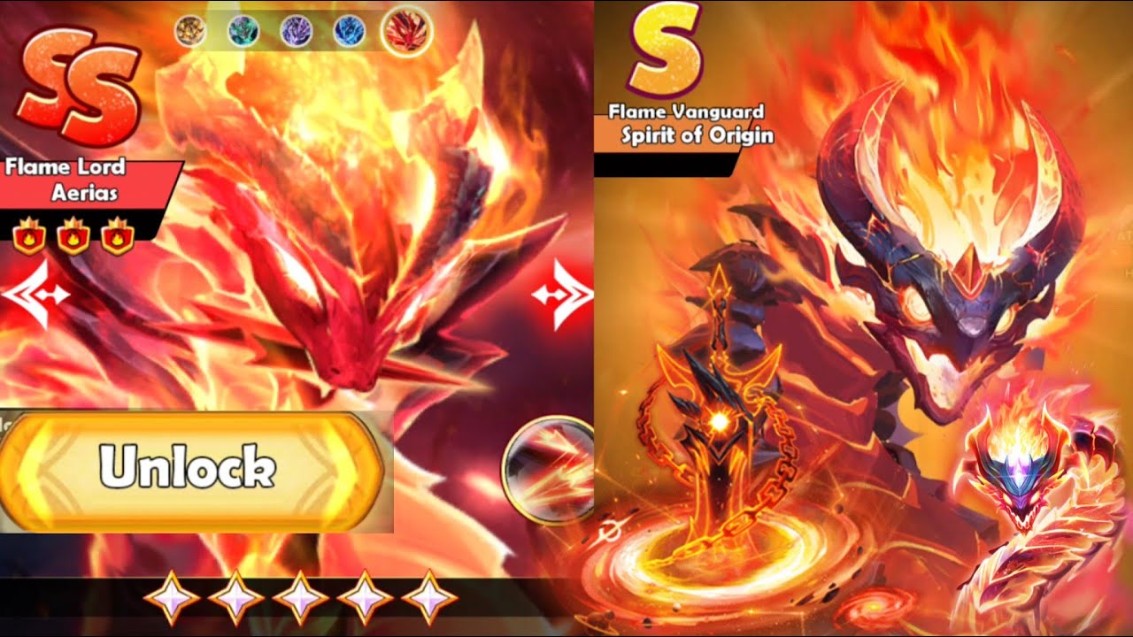Flame Lord Aerias SS Grade Fire Snake Unlocked - SSSnaker
