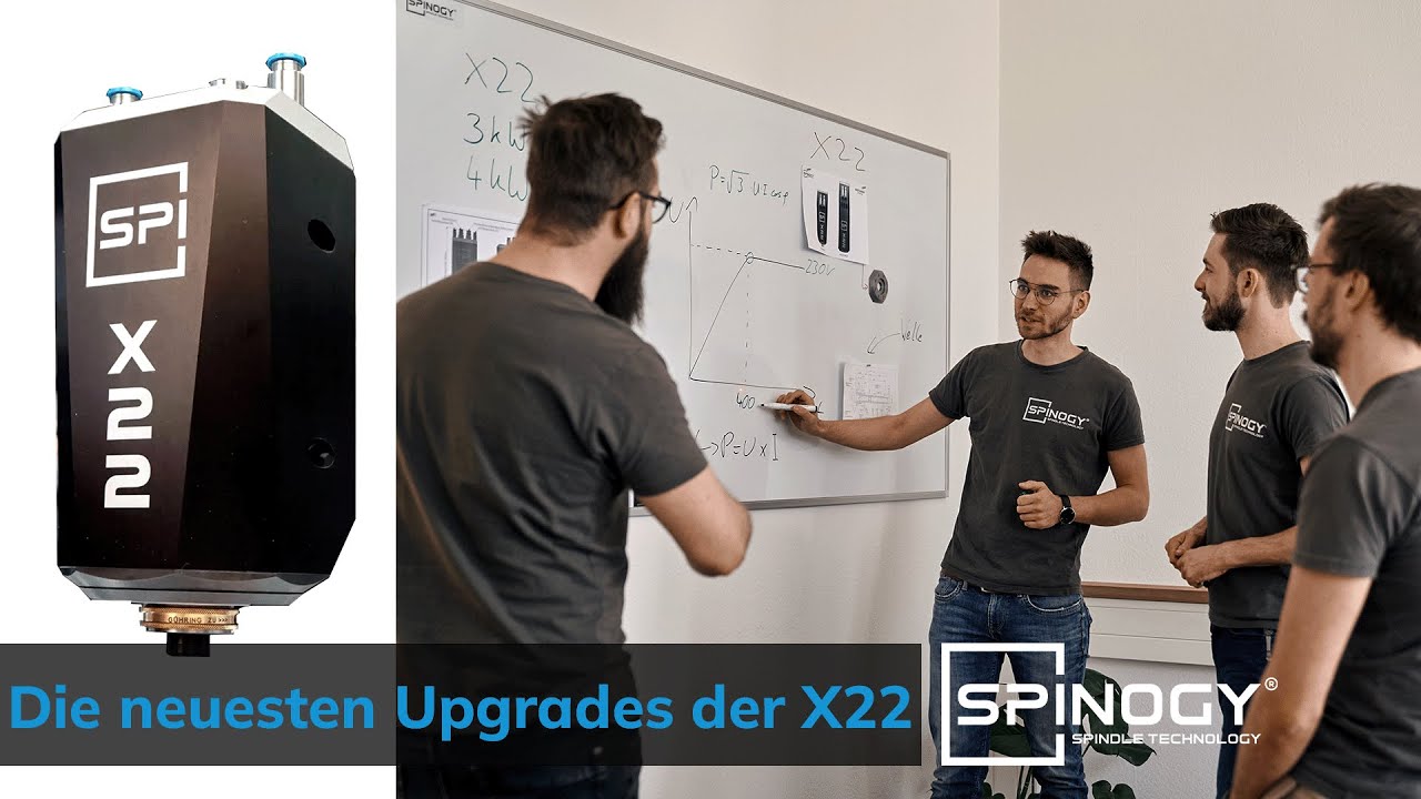 SPINOGY X22 - Neue Upgrades für noch mehr Leistung und Benutzerfreundlichkeit!